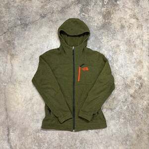 The North Face Men's L Canyonlands Full-Zip Hoodie Forest Olive Green